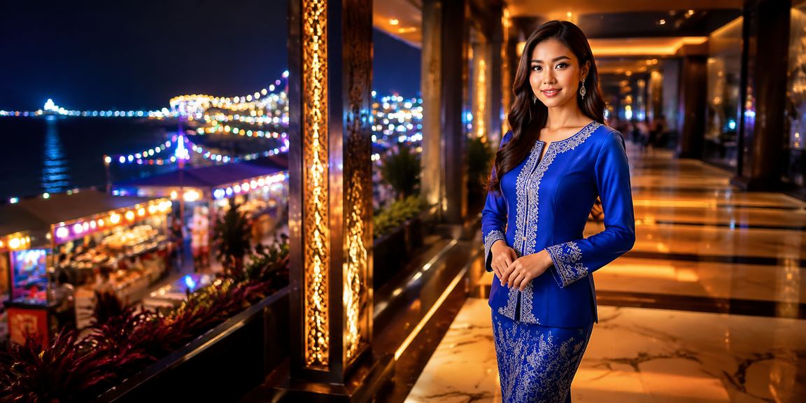 Suasana hiburan sukan dan kasino dalam talian gaya baju kurung Malaysia